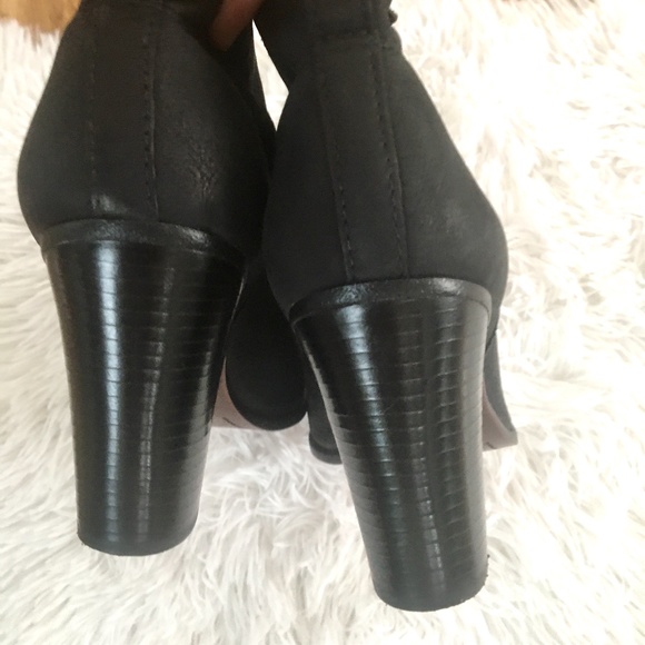 🌺Vince Camuto Feina Boho Bootie Black Leather 10 - Picture 5 of 8